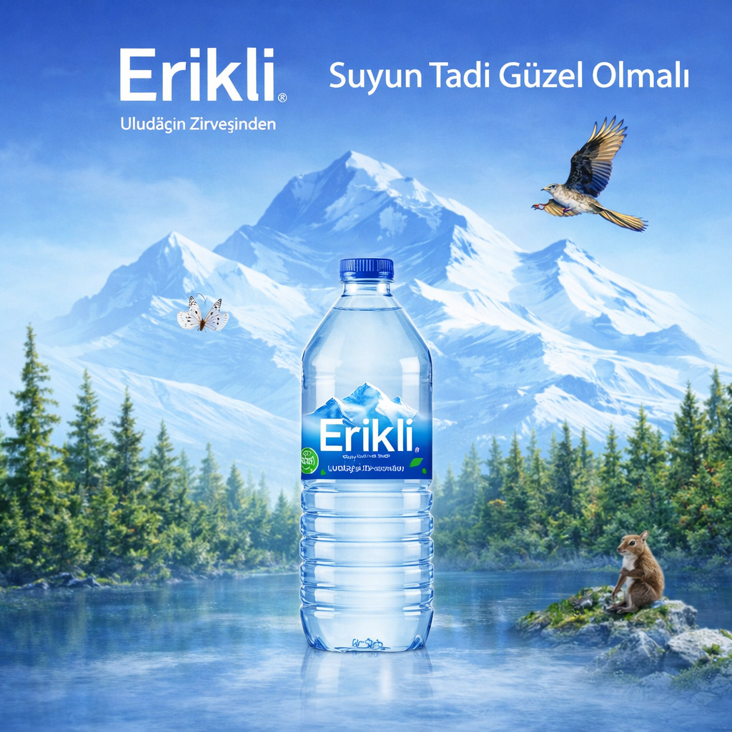 ERİKLİ 1,0 PET (12 ADET)