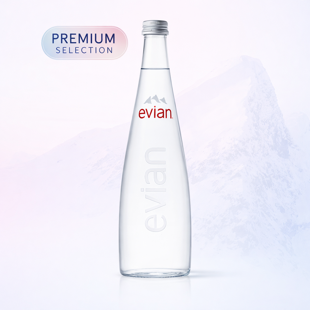 Evian Glass 750 ml - Koli içeriği: 12 adet