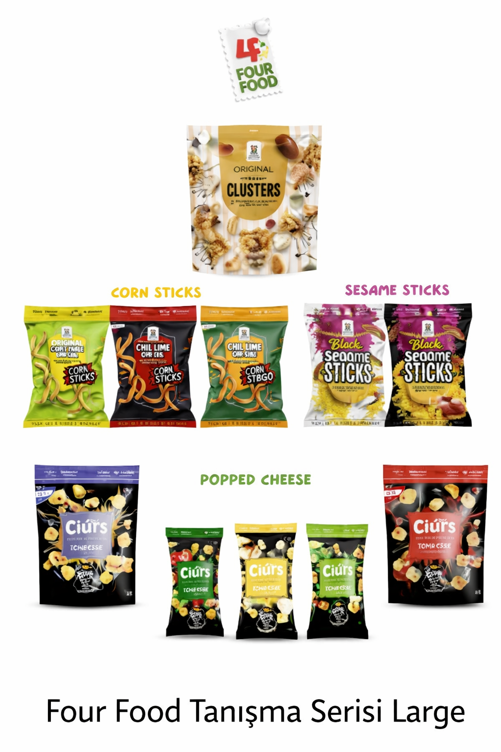 Four Food Tanışma KOLİ Large