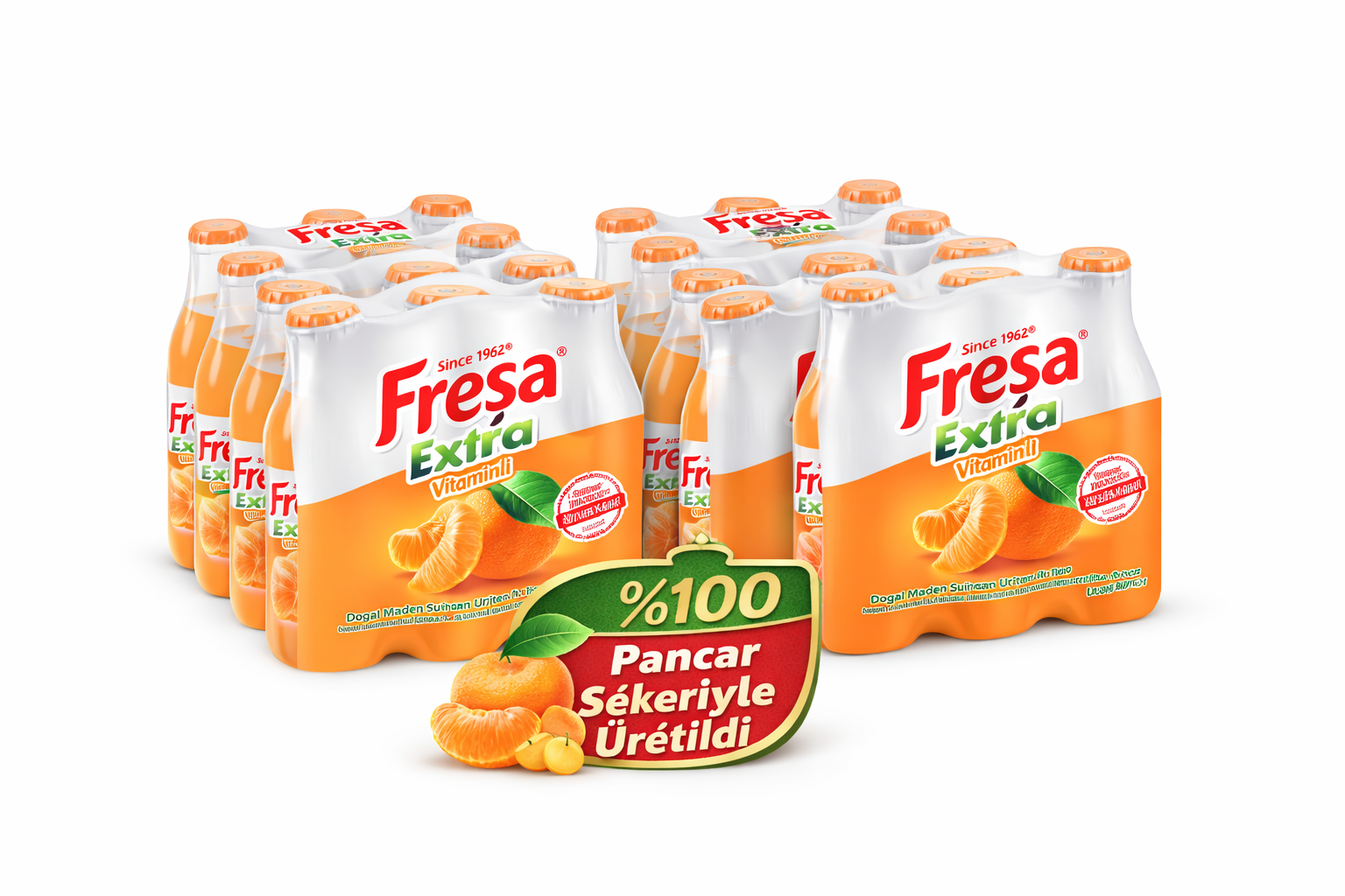 FREŞA EXTRA MANDALİNA 200 CC(24 ADET)